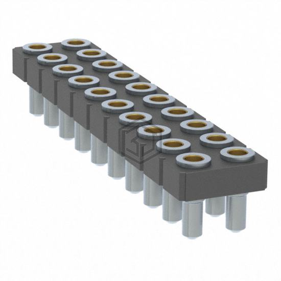 415-47-220-41-004000 - Mill-Max Manufacturing Corp. - Rectangular Connectors - Headers, Receptacles, Female Sockets