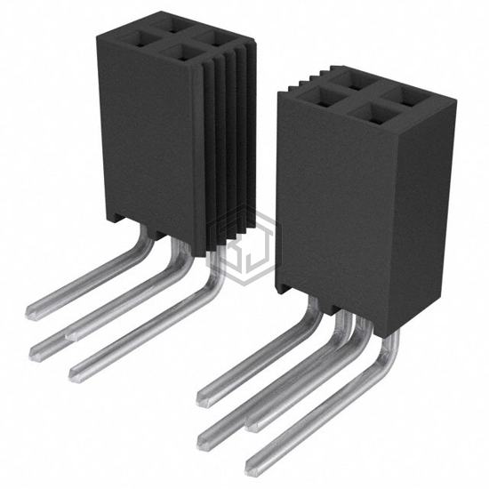 SSQ-150-03-T-D-RA - Samtec Inc. - Rectangular Connectors - Headers, Receptacles, Female Sockets