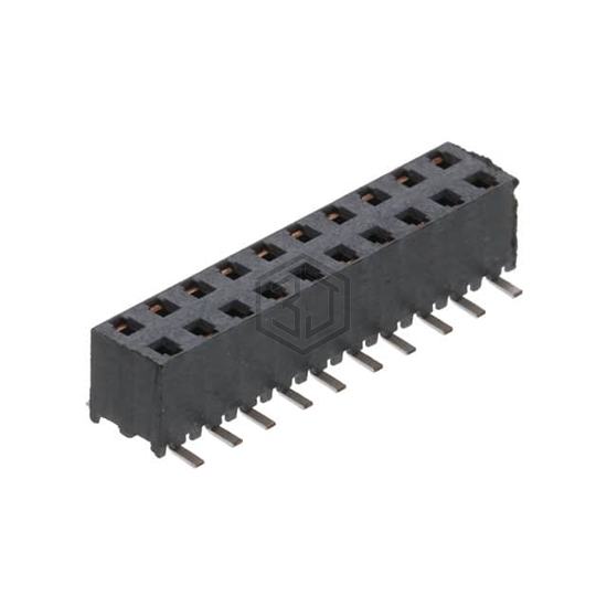 MMS-110-02-L-DV-P-TR - Samtec Inc. - Rectangular Connectors - Headers, Receptacles, Female Sockets