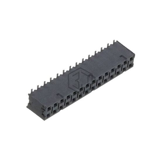SSM-114-L-DV-P-TR - Samtec Inc. - Rectangular Connectors - Headers, Receptacles, Female Sockets