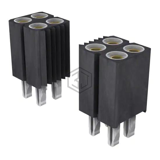 803-83-024-66-001101 - Preci-Dip - Rectangular Connectors - Headers, Receptacles, Female Sockets