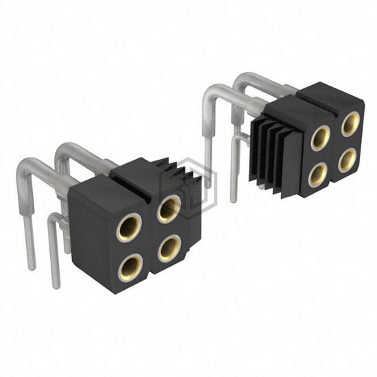 833-83-100-20-001101 - Preci-Dip - Rectangular Connectors - Headers, Receptacles, Female Sockets