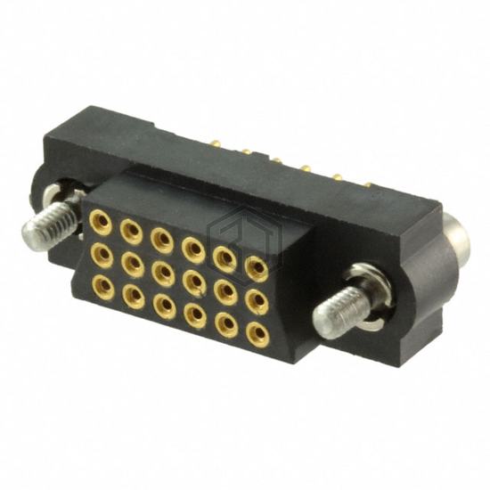 M83-LFT1F2N18-0000-000 - Harwin Inc. - Rectangular Connectors - Headers, Receptacles, Female Sockets