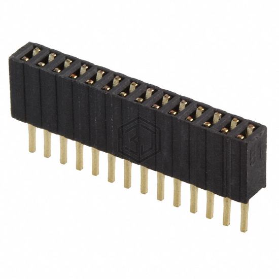 M52-5001445 - Harwin Inc. - Rectangular Connectors - Headers, Receptacles, Female Sockets