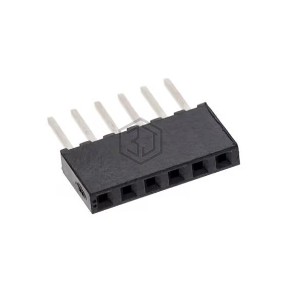 SQT-106-03-L-S - Samtec Inc. - Rectangular Connectors - Headers, Receptacles, Female Sockets