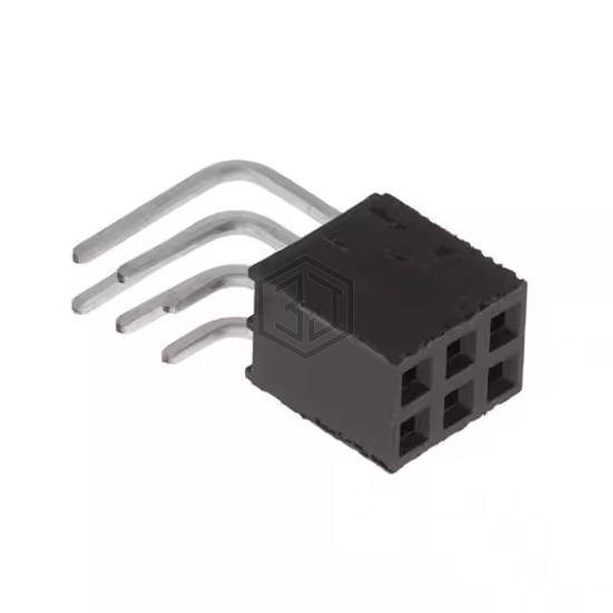 SSQ-102-02-L-T-RA - Samtec Inc. - Rectangular Connectors - Headers, Receptacles, Female Sockets