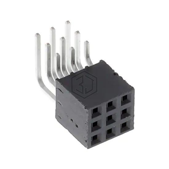 SSQ-103-02-F-T-RA - Samtec Inc. - Rectangular Connectors - Headers, Receptacles, Female Sockets