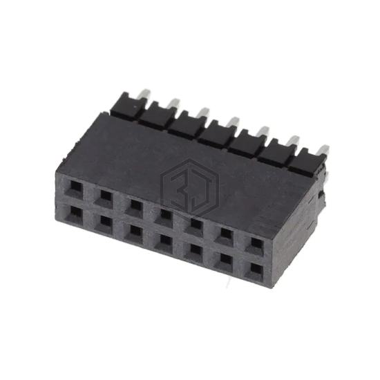 ESQ-107-12-L-D - Samtec Inc. - Rectangular Connectors - Headers, Receptacles, Female Sockets