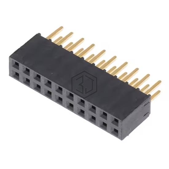 SSQ-110-22-G-D - Samtec Inc. - Rectangular Connectors - Headers, Receptacles, Female Sockets