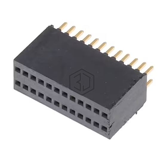 SMS-112-01-G-D - Samtec Inc. - Rectangular Connectors - Headers, Receptacles, Female Sockets