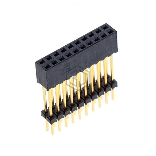 ESQT-110-02-G-D-670 - Samtec Inc. - Rectangular Connectors - Headers, Receptacles, Female Sockets