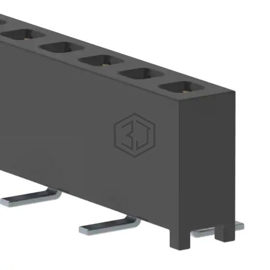 MMS-114-02-L-SV-P-TR - Samtec Inc. - Rectangular Connectors - Headers, Receptacles, Female Sockets