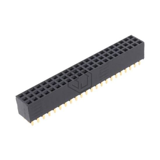 SSW-122-01-G-T - Samtec Inc. - Rectangular Connectors - Headers, Receptacles, Female Sockets
