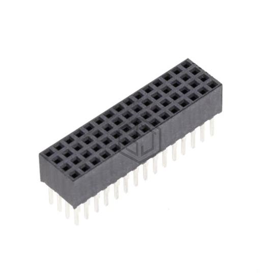 SQT-115-03-S-Q - Samtec Inc. - Rectangular Connectors - Headers, Receptacles, Female Sockets