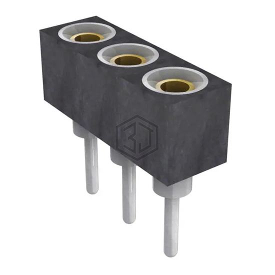 317-87-103-41-005101 - Preci-Dip - Rectangular Connectors - Headers, Receptacles, Female Sockets