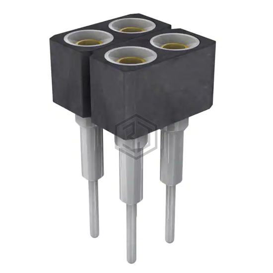 416-87-204-41-012101 - Preci-Dip - Rectangular Connectors - Headers, Receptacles, Female Sockets