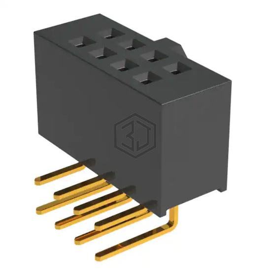 SFH11-NBPC-D04-RA-BK - Sullins Connector Solutions - Rectangular Connectors - Headers, Receptacles, Female Sockets