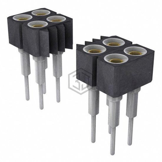 416-83-272-41-009101 - Preci-Dip - Rectangular Connectors - Headers, Receptacles, Female Sockets