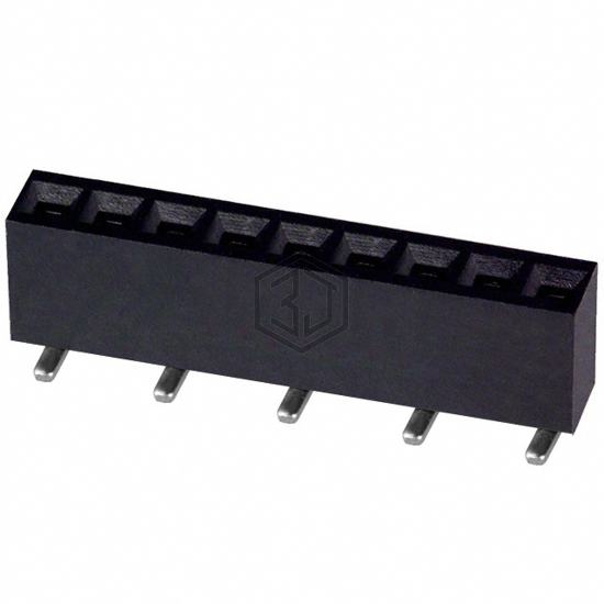 NPTC091KFXC-RC - Sullins Connector Solutions - Rectangular Connectors - Headers, Receptacles, Female Sockets