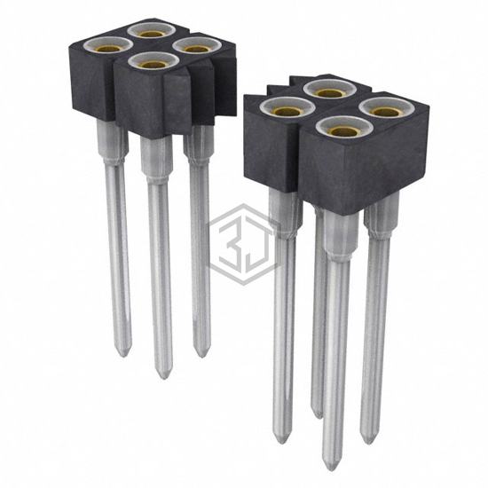 422-87-222-41-001101 - Preci-Dip - Rectangular Connectors - Headers, Receptacles, Female Sockets