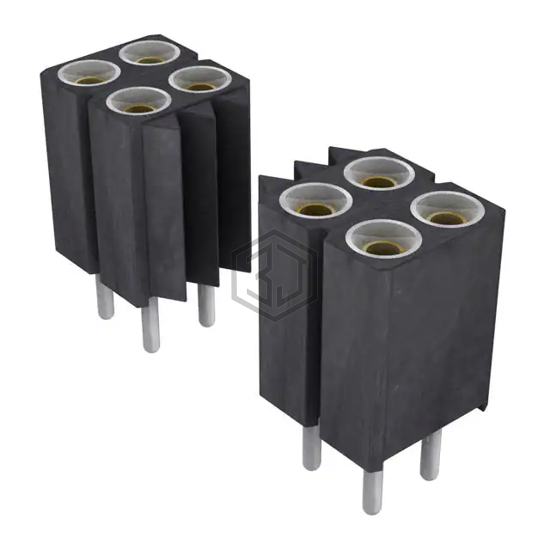 803-83-012-10-132101 - Preci-Dip - Rectangular Connectors - Headers, Receptacles, Female Sockets