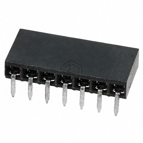 535676-6 - TE Connectivity AMP Connectors - Rectangular Connectors - Headers, Receptacles, Female Sockets