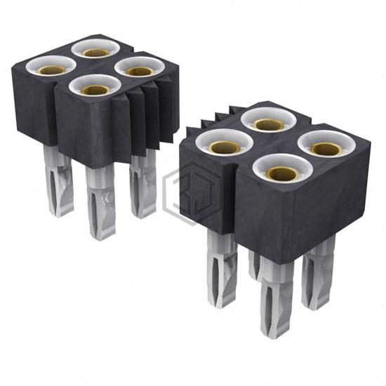 446-87-238-41-036101 - Preci-Dip - Rectangular Connectors - Headers, Receptacles, Female Sockets