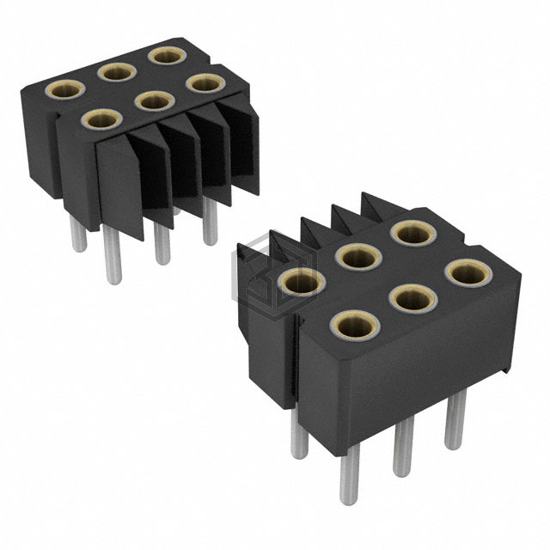 805-87-024-10-012101 - Preci-Dip - Rectangular Connectors - Headers, Receptacles, Female Sockets