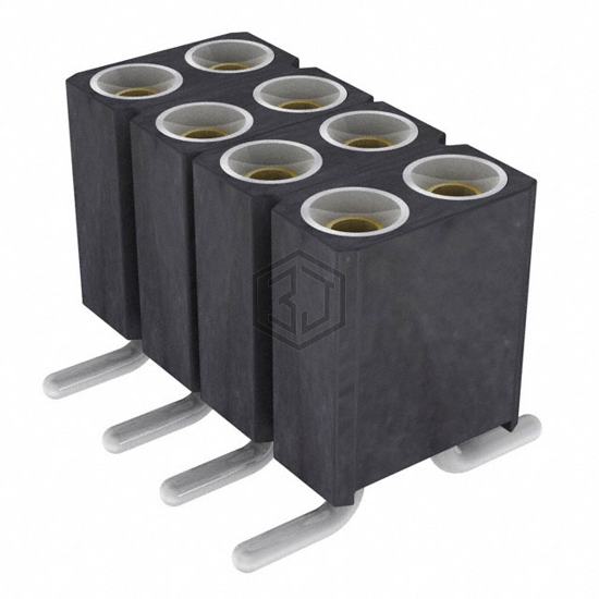 803-87-008-30-001191 - Preci-Dip - Rectangular Connectors - Headers, Receptacles, Female Sockets