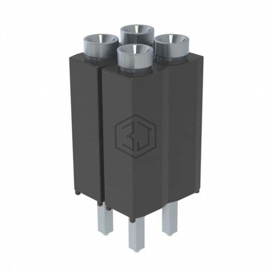 ESD-102-TT-03 - Samtec Inc. - Rectangular Connectors - Headers, Receptacles, Female Sockets