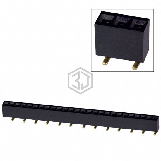 NPPC261KFXC-RC - Sullins Connector Solutions - Rectangular Connectors - Headers, Receptacles, Female Sockets