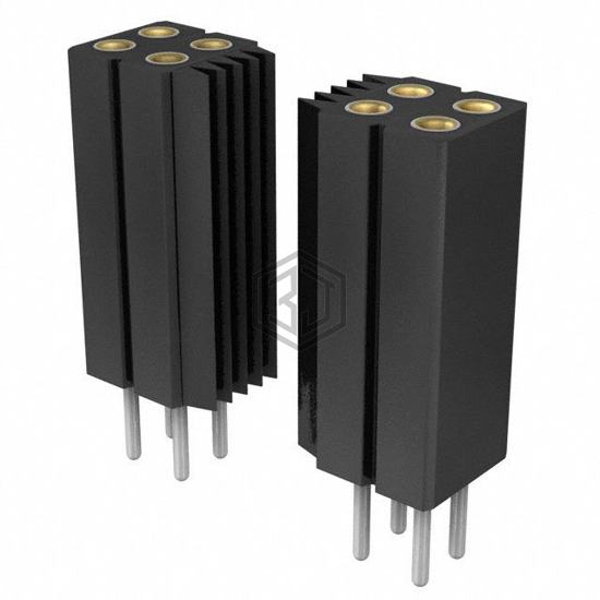 833-87-046-10-457101 - Preci-Dip - Rectangular Connectors - Headers, Receptacles, Female Sockets
