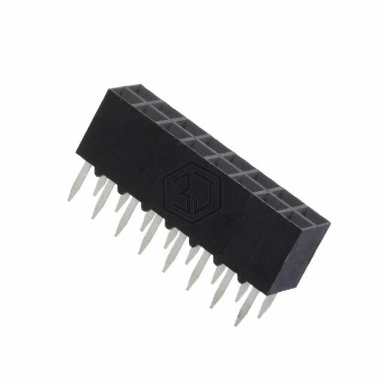 535542-8 - TE Connectivity AMP Connectors - Rectangular Connectors - Headers, Receptacles, Female Sockets