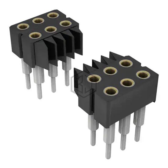 805-87-078-10-003101 - Preci-Dip - Rectangular Connectors - Headers, Receptacles, Female Sockets