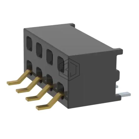 MMS-104-02-F-DH - Samtec Inc. - Rectangular Connectors - Headers, Receptacles, Female Sockets