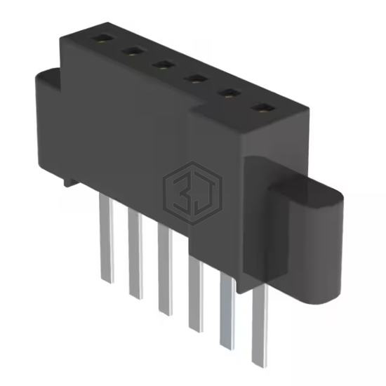 SFM-106-01-S-S - Samtec Inc. - Rectangular Connectors - Headers, Receptacles, Female Sockets