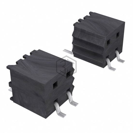 MMS-110-02-T-DH-LC - Samtec Inc. - Rectangular Connectors - Headers, Receptacles, Female Sockets