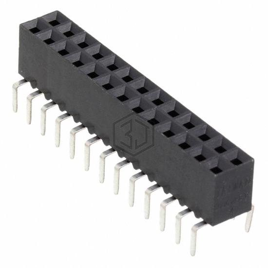 534267-6 - TE Connectivity AMP Connectors - Rectangular Connectors - Headers, Receptacles, Female Sockets