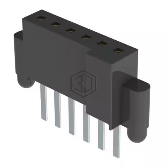 SFM-106-01-L-S-A - Samtec Inc. - Rectangular Connectors - Headers, Receptacles, Female Sockets