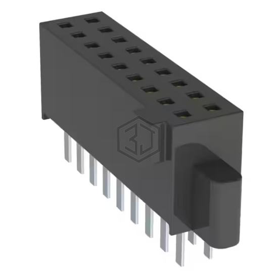 SFM-109-03-L-D - Samtec Inc. - Rectangular Connectors - Headers, Receptacles, Female Sockets