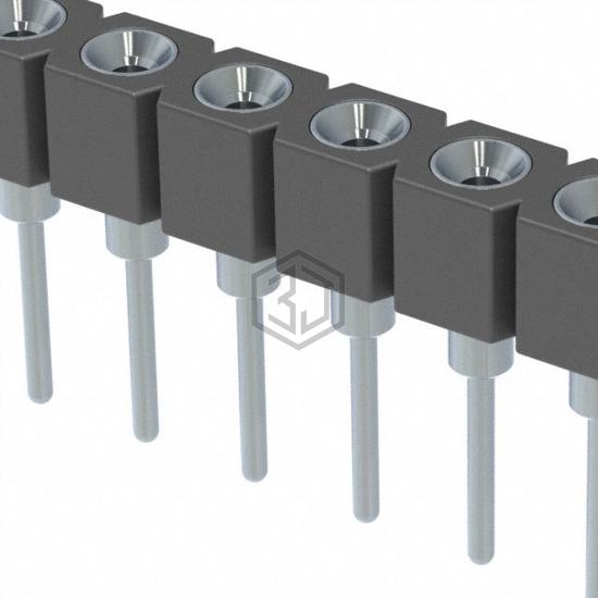 311-99-146-61-001000 - Mill-Max Manufacturing Corp. - Rectangular Connectors - Headers, Receptacles, Female Sockets