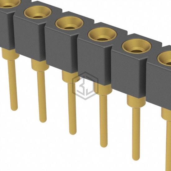 311-13-116-61-001000 - Mill-Max Manufacturing Corp. - Rectangular Connectors - Headers, Receptacles, Female Sockets