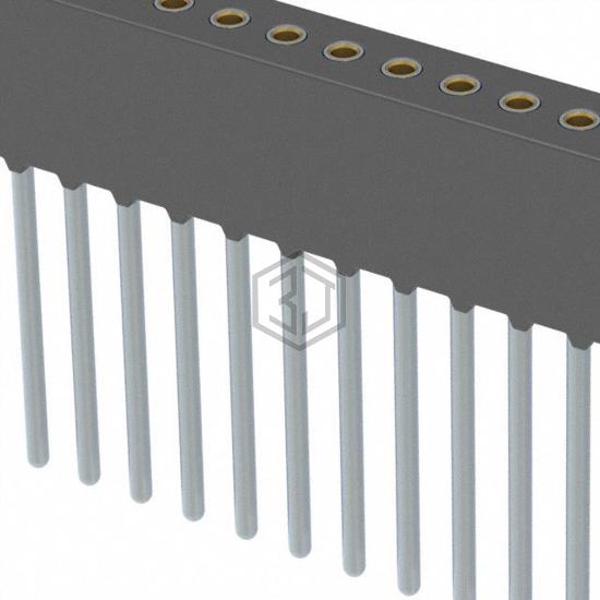 851-41-050-10-021000 - Mill-Max Manufacturing Corp. - Rectangular Connectors - Headers, Receptacles, Female Sockets