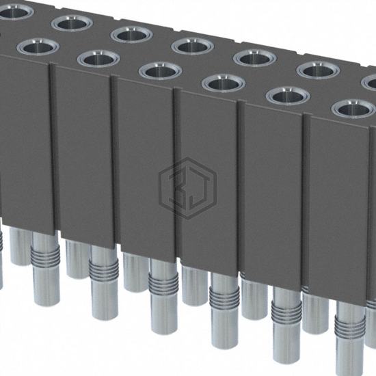 803-99-068-61-001000 - Mill-Max Manufacturing Corp. - Rectangular Connectors - Headers, Receptacles, Female Sockets