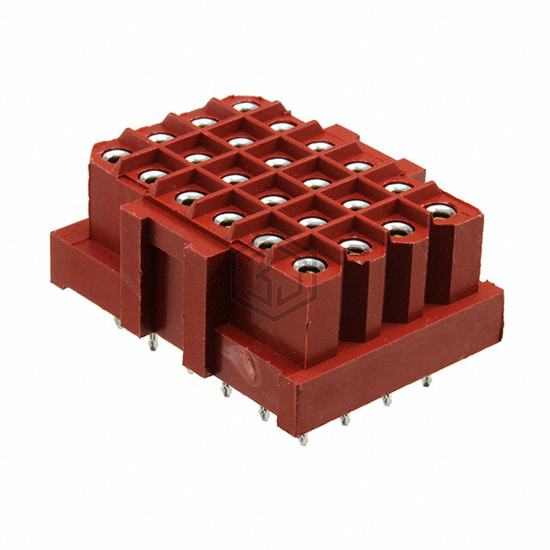 207532-4 - TE Connectivity AMP Connectors - Rectangular Connectors - Headers, Receptacles, Female Sockets
