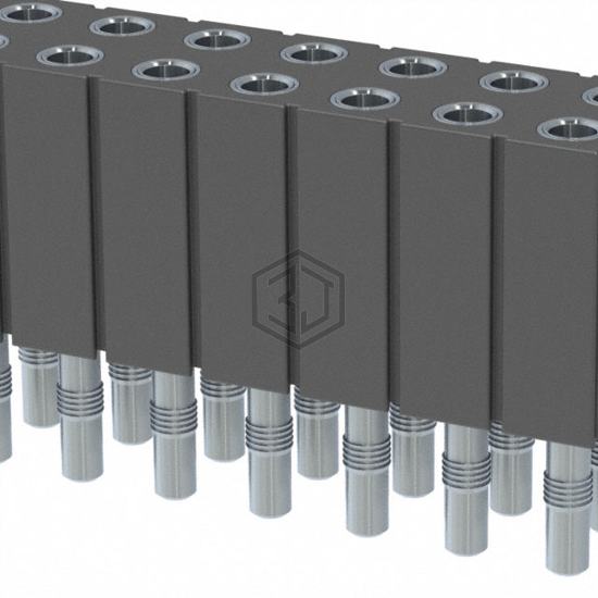 803-99-056-62-001000 - Mill-Max Manufacturing Corp. - Rectangular Connectors - Headers, Receptacles, Female Sockets