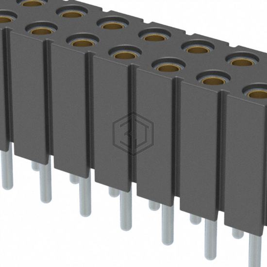 803-43-090-10-004000 - Mill-Max Manufacturing Corp. - Rectangular Connectors - Headers, Receptacles, Female Sockets