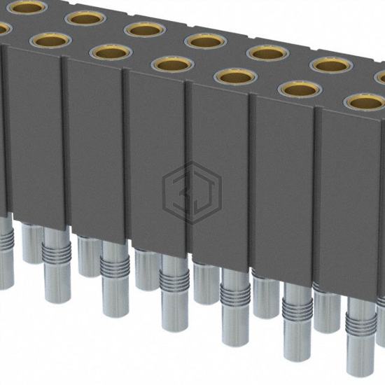 803-93-028-61-001000 - Mill-Max Manufacturing Corp. - Rectangular Connectors - Headers, Receptacles, Female Sockets