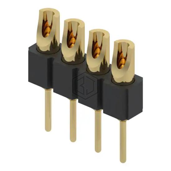 380-10-104-00-002000 - Mill-Max Manufacturing Corp. - Rectangular Connectors - Headers, Specialty Pin