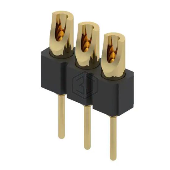 380-10-103-00-002000 - Mill-Max Manufacturing Corp. - Rectangular Connectors - Headers, Specialty Pin